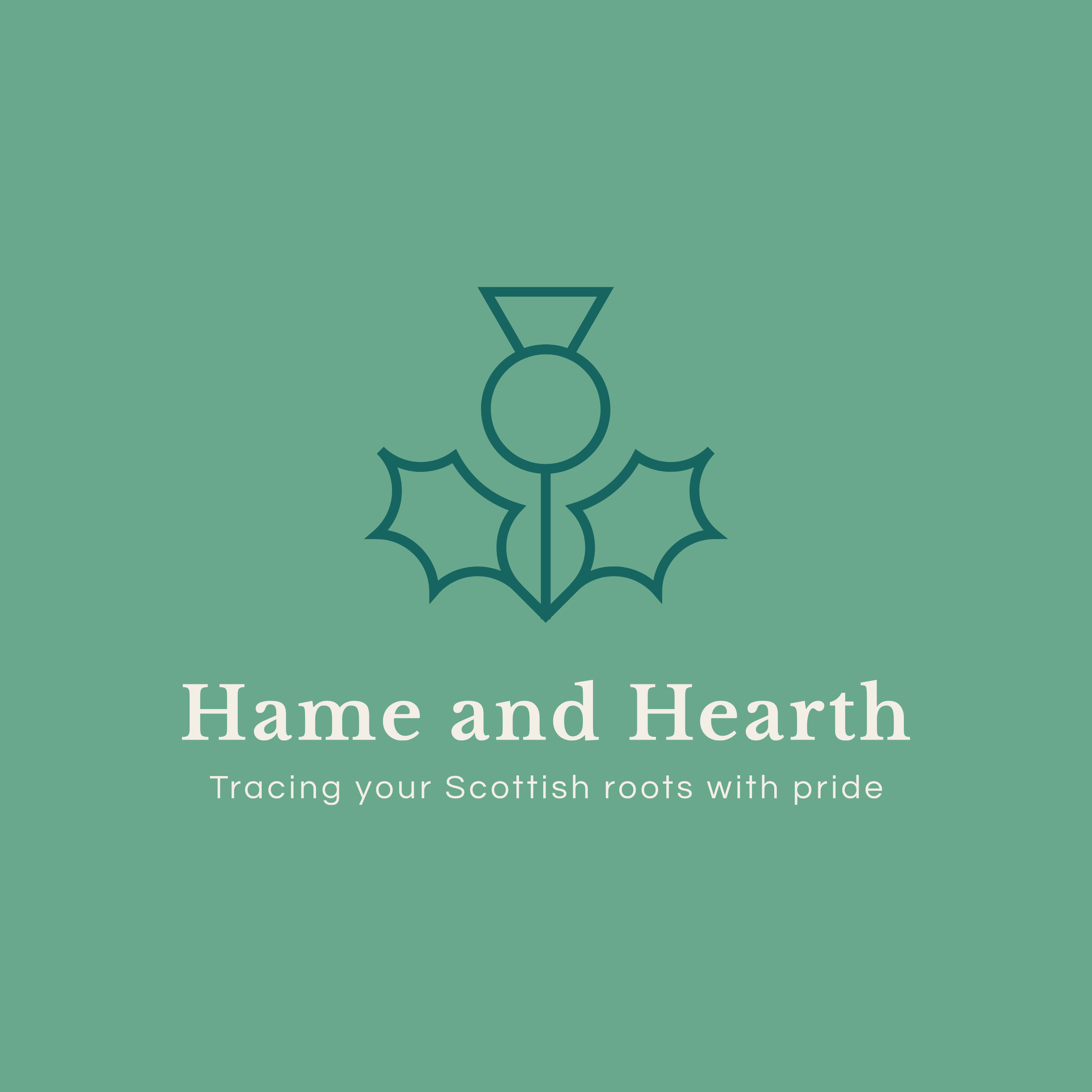 Hame and Hearth logo